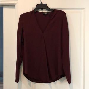 Theory silk blouse